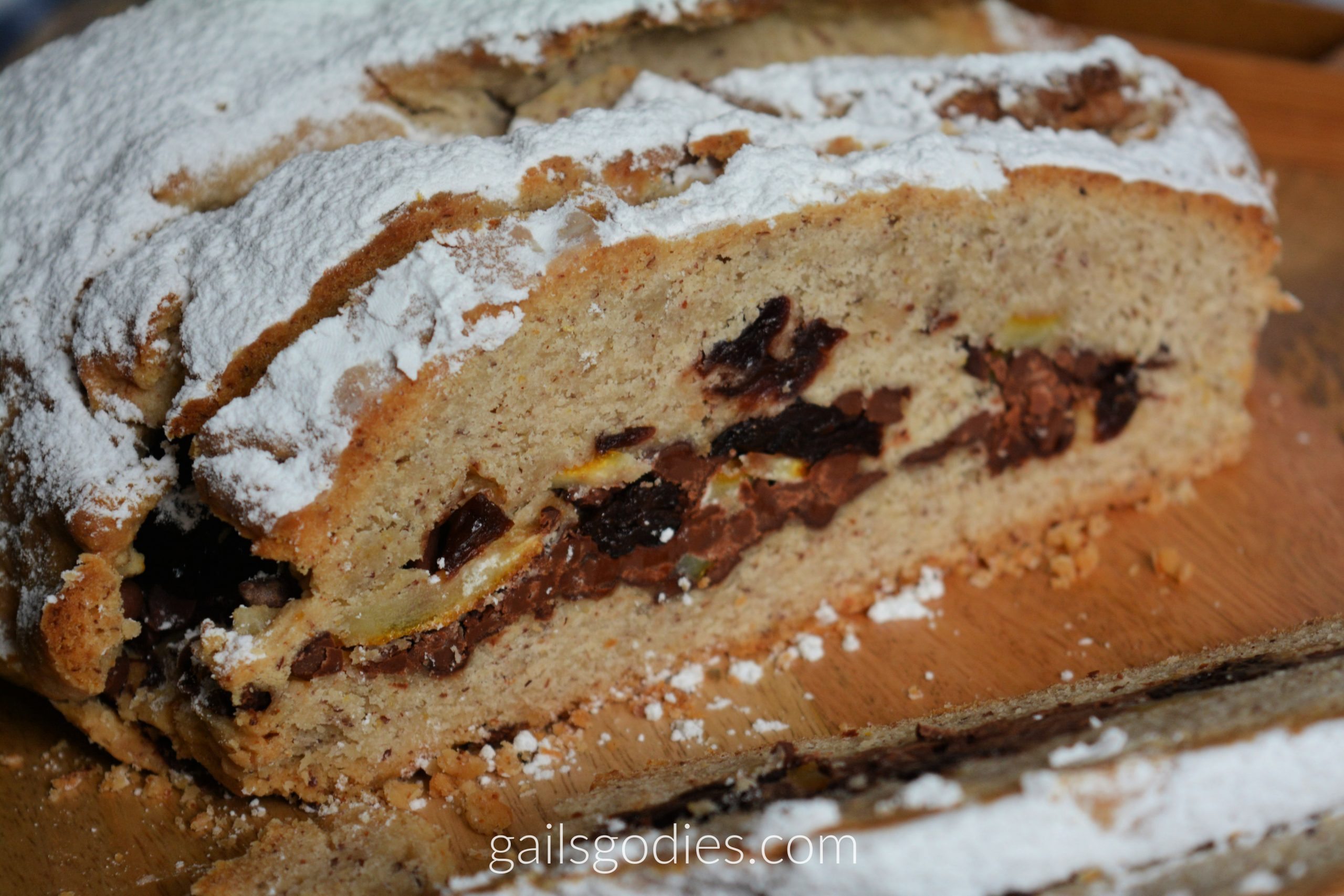 Stollen Log Black Forest Stollen - Gail's Goodies