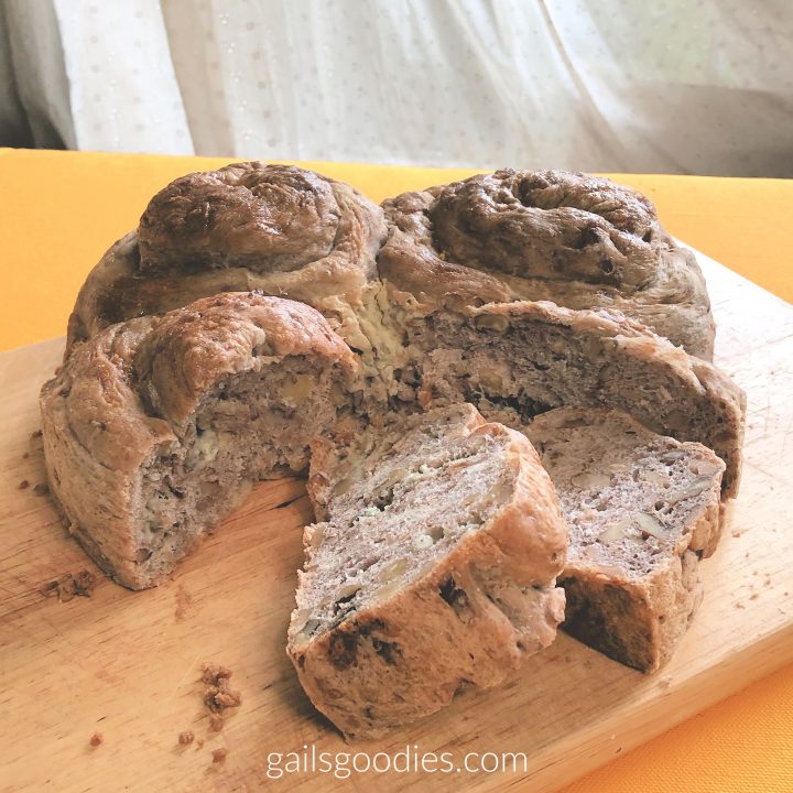 Blue Cheese Walnut Rye Bread Gail's Goodies