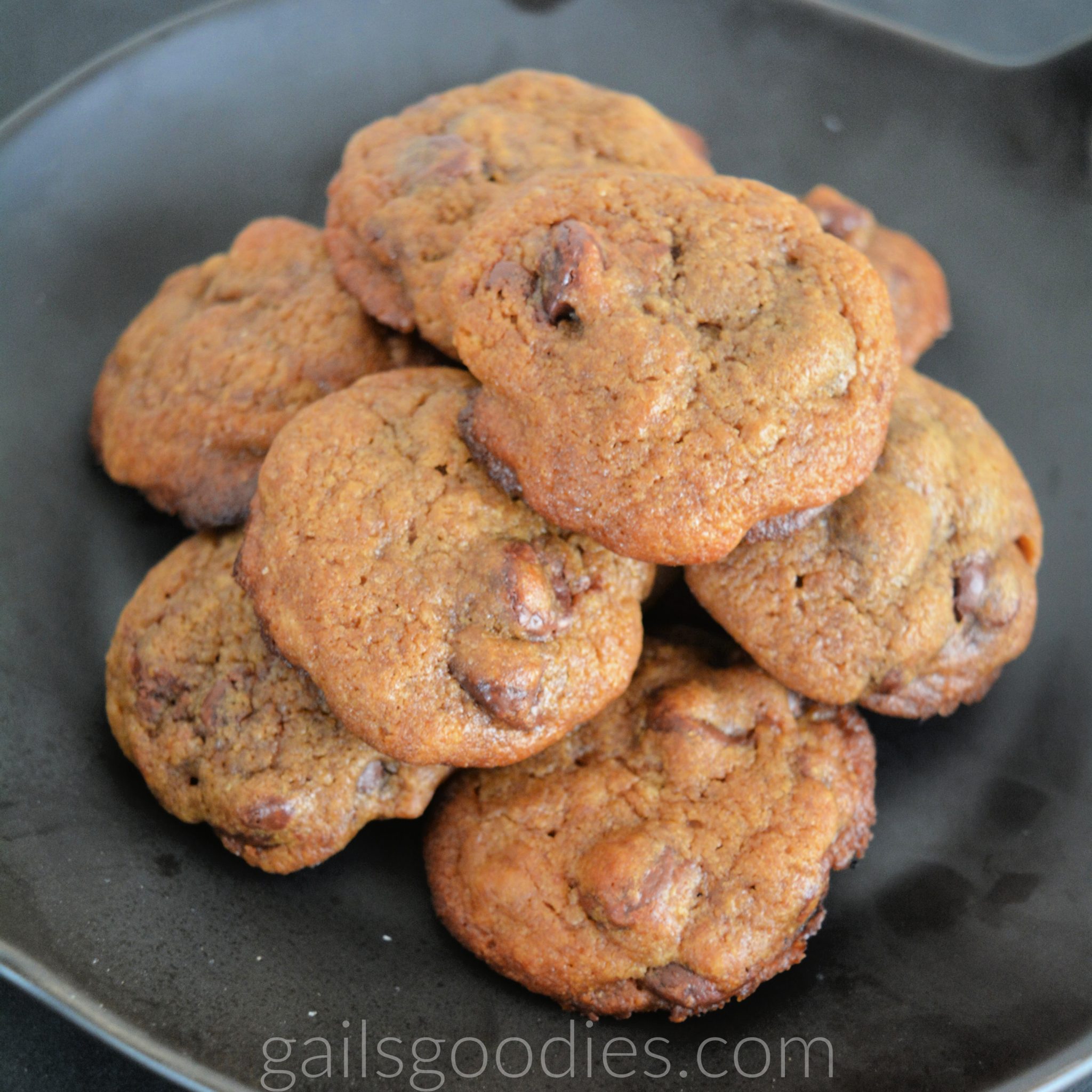espresso chocolate chip cookies Gail's Goodies