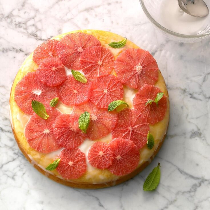 Image for Grapefruit Yogurt Cake